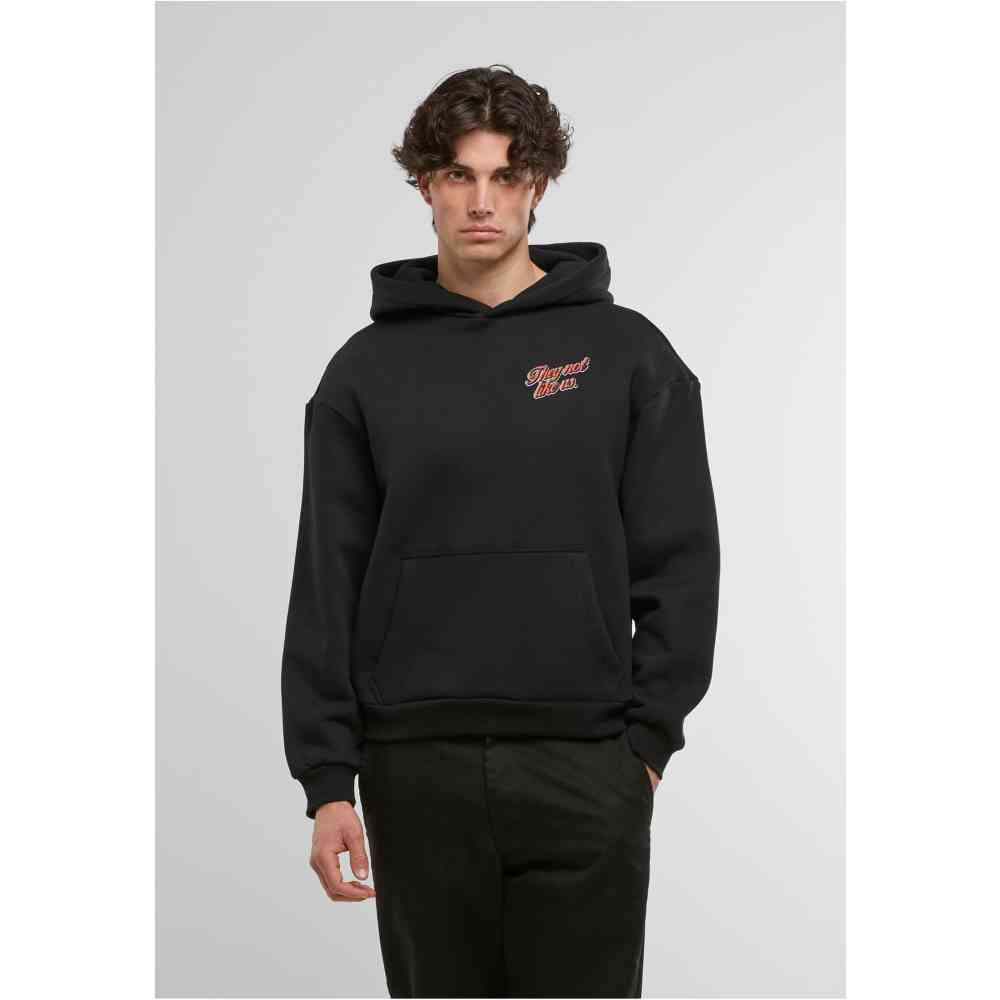 MJ GONZALES - Heavy Oversized Lone Hunter Hoodie/trui - Zwart